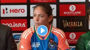 Harmanpreet Kaur's Reaction To Journalist's Question