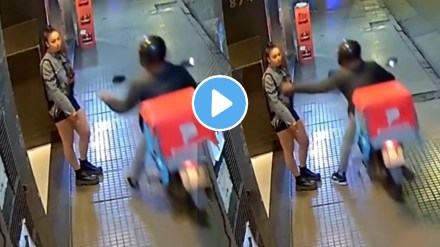 Thief Steals Mobile Phone From girl Get Caught In Video Accidentally Shocking Video