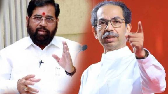 Eknath Shinde Uddhav Thackeray