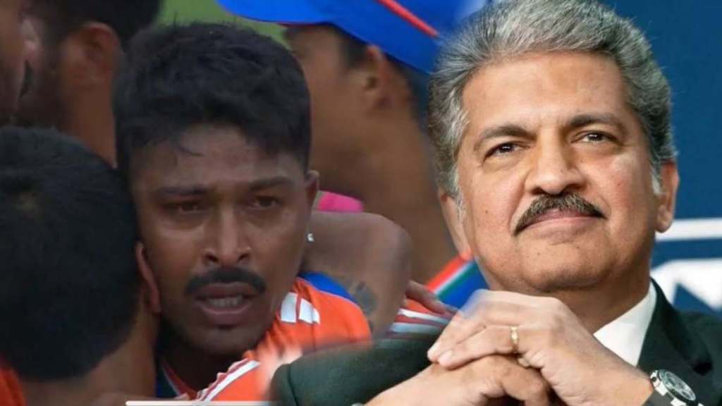 anand mahindra motivational post hardik pandya t20 world cup emotional photo share and says his tears came from seeing redemption
