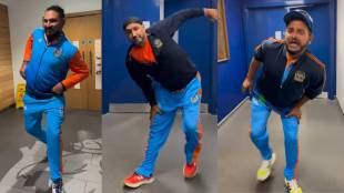 Harbhajan Yuvraj and Suresh Raina Hilarious Dance Step on Vicky Kaushal song