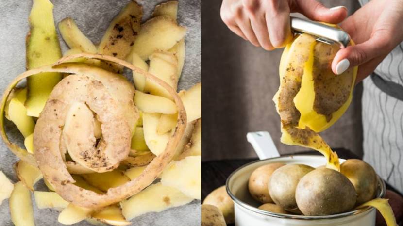 Potato Peels Into Useful Household Solutions You can use Six ways Of potato peel to clean household things know tips and tricks