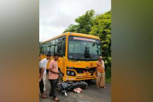 Gondia, person died, accident,