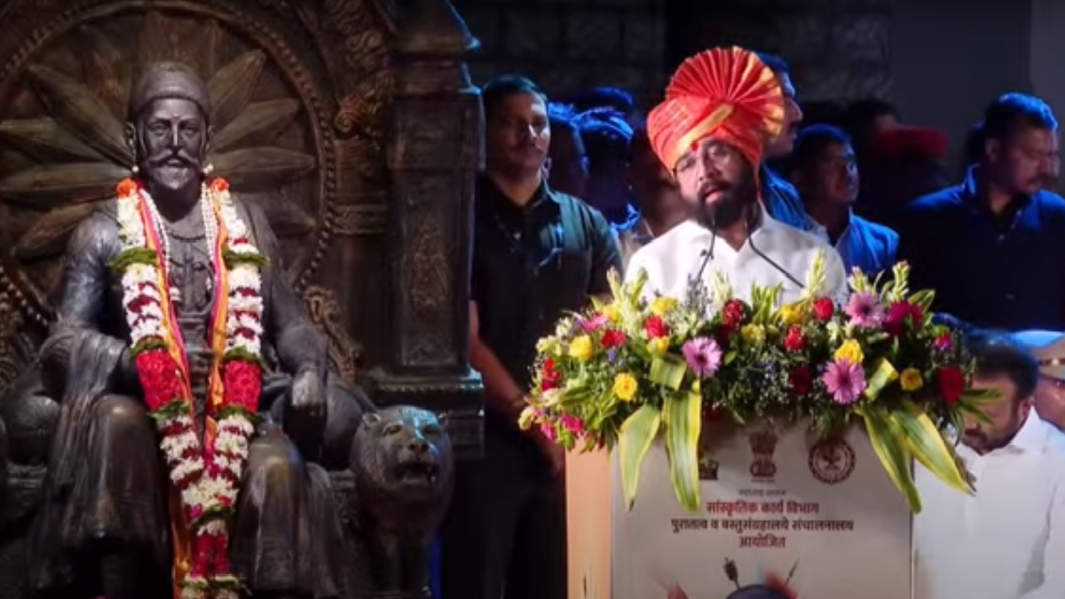 Cm Eknath Shinde Criticized Opposition Over Chhatrapati Shivaji Maharaj ...