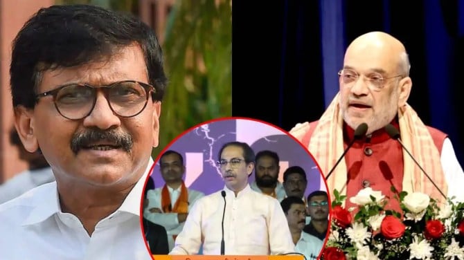 sanjay raut replied to amit shah