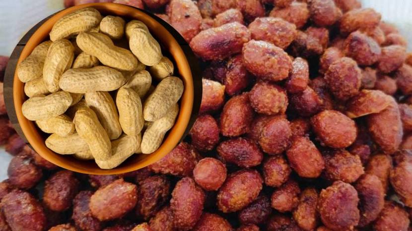 Ten Minutes Masala Peanuts Besan Coated Masala Peanuts How To Made this Easy Snack Note down Marathi Recipe