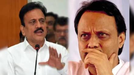 Ajit Pawar and Girish Mahajan