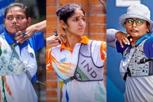 Olympics 2024 India Womens Archery Team Reaches Quarter Finals