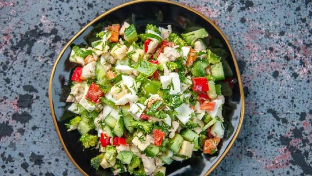 Vegetable Mayo Salad in just 15 minutes