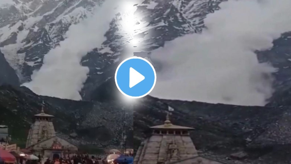 Kedarnath Massive avalanche strikes Gandhi Sarovar near Kedarnath