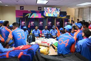 Team India stuck in Barbados
