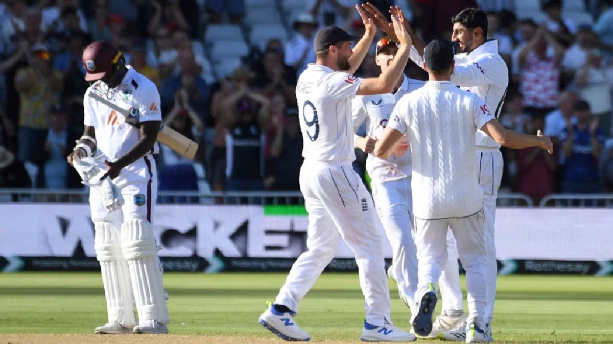 ENG vs WI 2nd Test : इंग्लंडने वेस्ट इंडिजविरुद्ध रचला इतिहास, कसोटी क्रिकेटमध्ये पहिल्यांदाच केला ‘हा’ मोठा पराक्रम