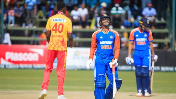 India vs Zimbabwe 4th T20I Live Cricket Score in Marathi