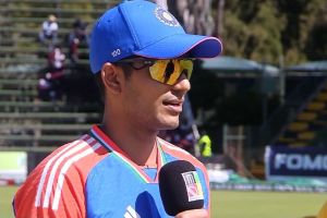 Shubman Gill reaction to India win