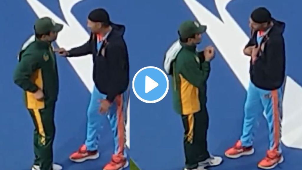 Kamran Akmal and Harbhajan Singh Video viral