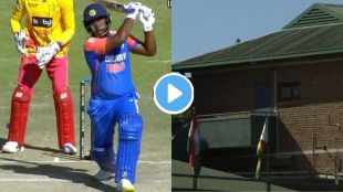 Sanju Samson 110m Six Video viral