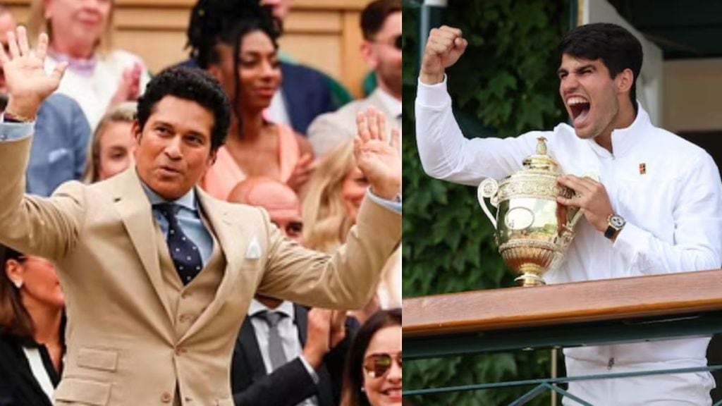 Sachin Tendulkar praises Carlos Alcaraz