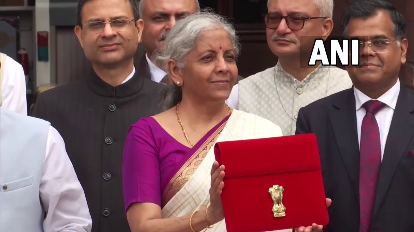 Nirmala Sitharaman Saree Budget 2024