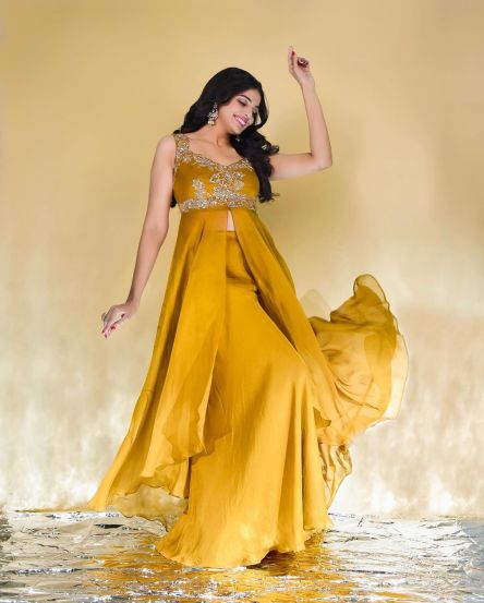 Pooja Sawant Sharara Dress Look