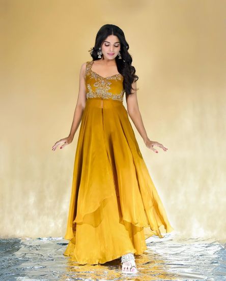 Pooja Sawant Sharara Dress Look