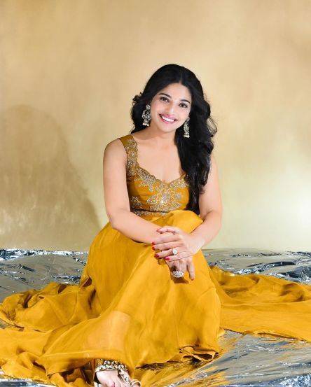 Pooja Sawant Sharara Dress Look