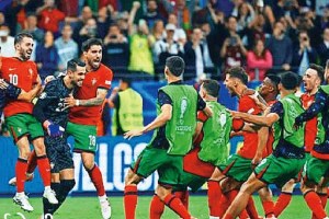 Portugal beat Slovenia on penalties sport news