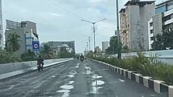 बीकेसीतील एमटीएनएल-एलबीएस मार्ग उन्नत रस्त्यावर खड्डे; उन्नत रस्ता वाहतुकीसाठी बंद, कंत्राटदाराला ५० लाखांचा दंड