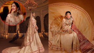 Radhika Merchant wedding look photos