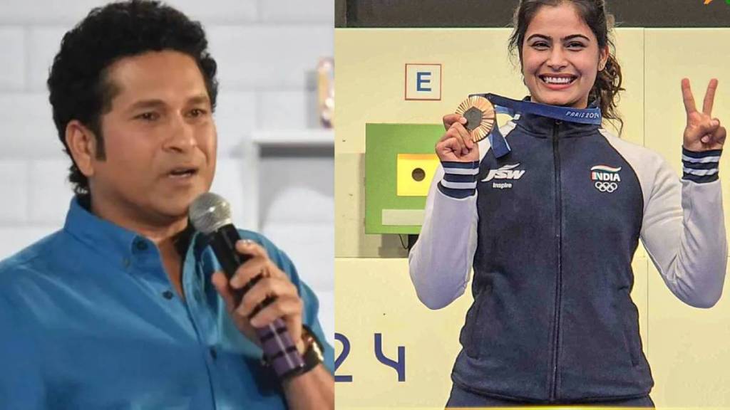 Sachin Tendulkar Praised Manu Bhaker Journey to Bronze Medal