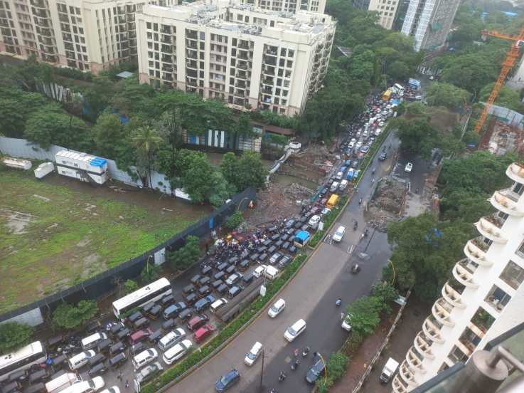 Thane Ghodbunder Road Traffic