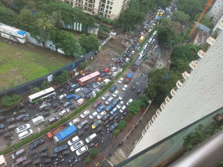 Thane Ghodbunder Road Traffic