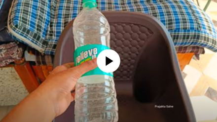Jugaad Video do clean furniture at home with the help of single plastic bottle