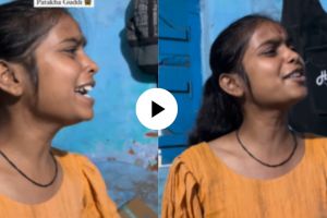 a poor girl sing a song so gracefully video goes viral