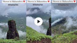 Pune : महाराष्ट्रातील स्वर्ग! पुण्याहून फक्त १०० किमीवर आहे ‘हा’ किल्ला, VIDEO एकदा पाहाच