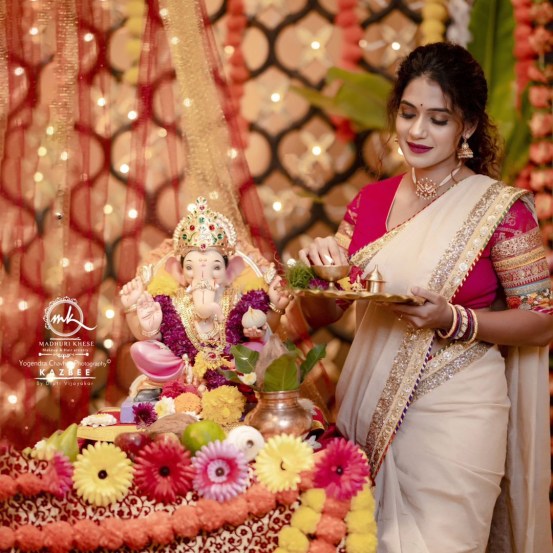 Urmila Kothare Kanetkar Sankashti Chaturthi