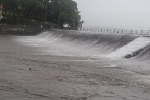 Vihar Lake began to overflow huge increase in water storage Water storage in seven dams at 66 percent