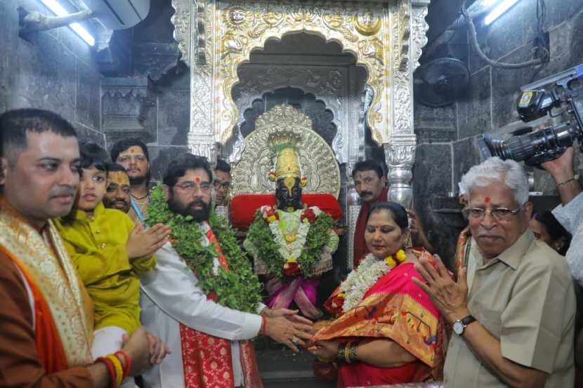 Mahapuja of Vitthal Rukmini was completed by Chief Minister Eknath Shinde