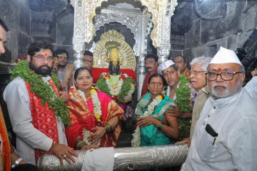 Mahapuja of Vitthal Rukmini was completed by Chief Minister Eknath Shinde