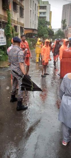 Pune Heavy Rainfall Tapovan Warje Pune Rescue Operation in Marathi