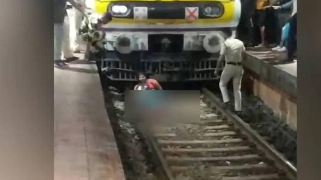 Navi Mumbai Woman Survives After Local Train Runs Over Her