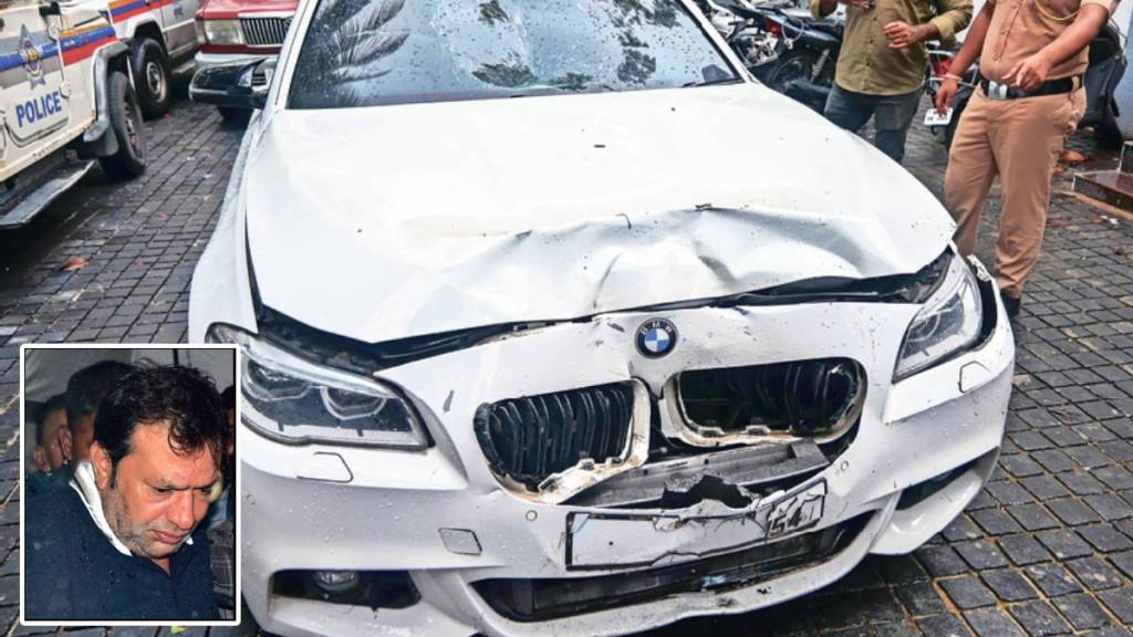 bmw hit and run case shiv sena leader rajesh shah advised his son mihir after accident