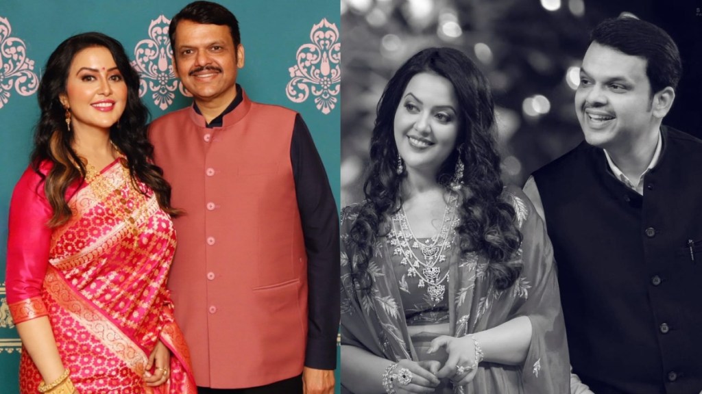 amruta fadnavis birthday wishes for devendra fadnavis