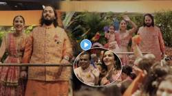 Video: वनतारा थीमने सजलेल्या रथावरून अनंत-राधिकाची ‘मामेरू’ कार्यक्रमात एन्ट्री, अंबानी-मर्चंट कुटुंबाने केलं जंगी स्वागत