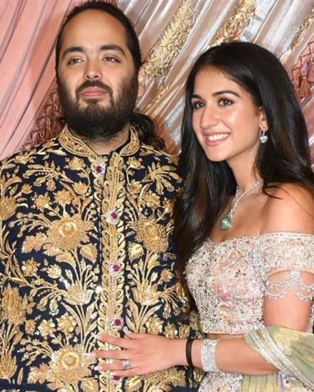 Influencers Content Creators at anant ambani radhika merchant reception