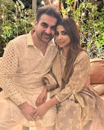 Arbaaz Khan and Shura Khan spotted outside the Best Maternity Clinic paparazzi asked about good news