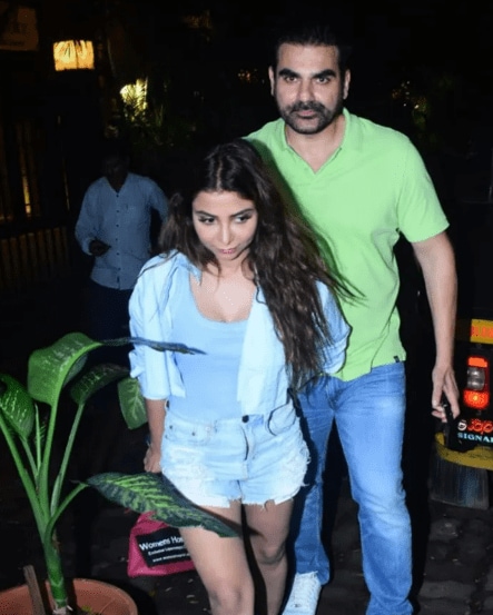 Arbaaz Khan and Shura Khan spotted outside the Best Maternity Clinic paparazzi asked about good news