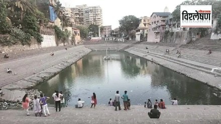Why is the ancient Banganga Lake in Mumbai so important What is the controversy of its beautification
