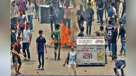 Student Protest in Bangladesh demand to remove reservation in jobs