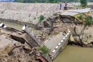 Seven bridges collapsed in Bihar in 15 days