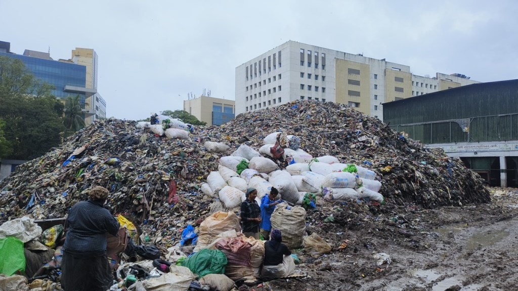 thane wagle estate waste disposal Project marathi news